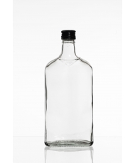 Amaretto 0,5 literes lapos üveg palack csavarzárral