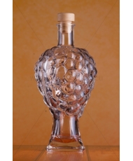 Szőllő 0,5l díszüveg palack